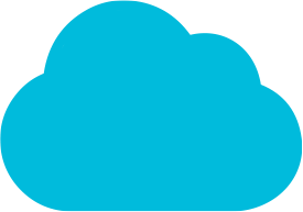 Ascent cloud - Blue